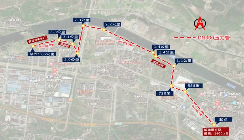 金碧酒店-黃澤污水總泵站段線路走向圖.jpg 金碧酒店-黃澤污水總泵站段線路走向圖.jpg